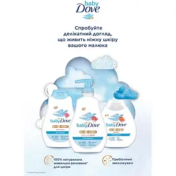 Гель для душу Dove Baby Від маківки до п'яточок Інтенсивне зволоження 400 мл - мініатюра 3