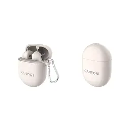 Навушники Canyon TWS-6 Beige (CNS-TWS6BE) - мініатюра 2
