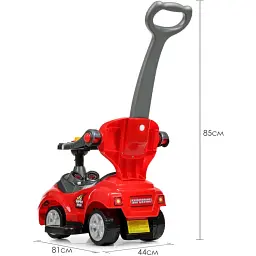 Каталка-толокар Bambi M 4205-3 червоний - мініатюра 5