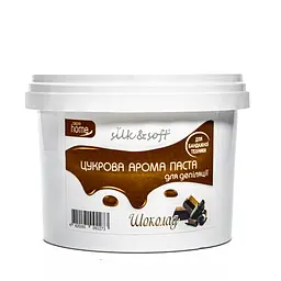 Цукрова паста для депіляції Silk&Soft 500г №04 Шоколад