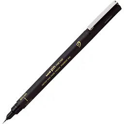 Лайнер-пензель Uni Pin Extra Fine Brush чорний 4 мм (PINBR-500EF(S)BLACK)