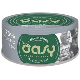 Вологий корм Oasy Cat Wet More Love для дорослих котів тунець 70 г