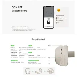 Навушники QCY H2 Pro White (998772) - мініатюра 3