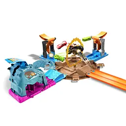 Игровой набор Hot Wheels Monster Trucks Трюки в шине (GVK48) - мініатюра 4