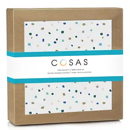 Пелюшка багаторазова Cosas непромокаюча Color Blots 100x120 см, бежева