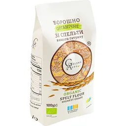 Борошно зі спельти Galeks-Agro вищий ґатунок органічне 1 кг  - мініатюра 3