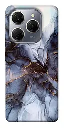 Чохол Demsky Чорно-білий мармур для Tecno Spark 20 Pro