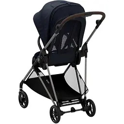 Коляска Cybex Melio Ocean Blue з бампером темно-синя (522002651) - мініатюра 6
