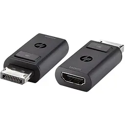 Перехідник HP DisplayPort M HDMI 1.4 F чорний - мініатюра 3