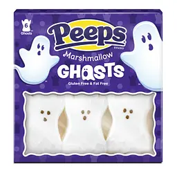 Маршмеллоу Peeps Ghost Marshmallow Halloween candy 85g