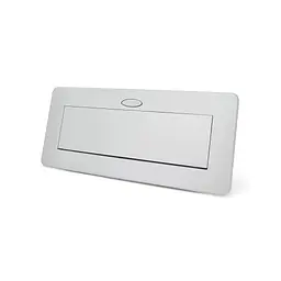 Розетка Voltronic J29L, дві розетки + 2*USB, напольна, висувна (21889)