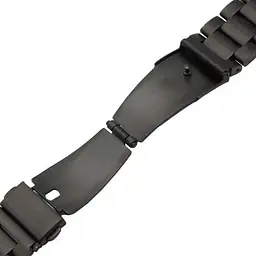 Ремінець DK CDK для Mobvoi TicWatch C2 20mm Metal Fitlink Steel Band (012873) (black) - мініатюра 8