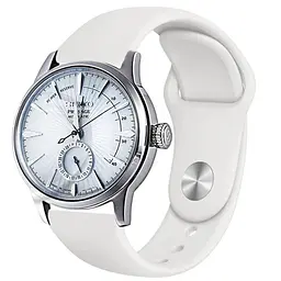 Силіконовий ремінець Sport для Smart Watch 20mm Білий / White - мініатюра 2