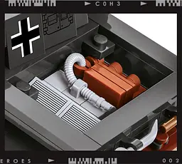 Конструктор COBI танк Panzer IV Ausf. G 3045 - мініатюра 8