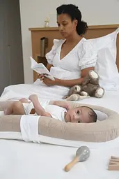 Матрац кокон дитячий Béaba Cocoony Heather Clay (915076) - мініатюра 6