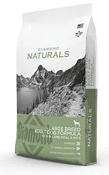 Сухий корм для дорослих собак Diamond Naturals Adult Large Breed Lamb&Rice ягня з рисом 15 кг