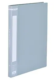 Папка пластикова зі швидкозшивачем, A4 BM.3407-99 BUROMAX (4823078952097) Сірий - мініатюра 2