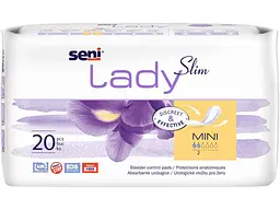 Прокладки урологічні SENI 20шт Seni Lady Slim Mini 2 краплі