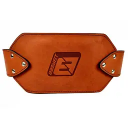 Пояс для обтяжень EasyFit EF-DBC-200-BR (шкіра) до 200 кг, коричневий - мініатюра 3