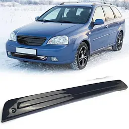 Зимова накладка на бампер Chevrolet Lacetti Sedan 2002- Глянець FLY