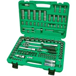Набір інструментів Toptul професійний для авто 1/4", 1/2" 108од. (GCAI108R1)