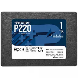 SSD накопичувач Patriot P220 1 TB (P220S1TB25)