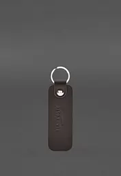 Шкіряний брелок для Авто Nissan темно-коричневий - мініатюра 3