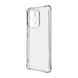 Прозрачный чехол для Xiaomi Redmi Note 13 4G с защитой камеры и усиленными бортами, тонкий, силиконовый, бесцветный, ударопрочный, противоударный бампер с закрытой камерой, ArmorStandart (ARM74703)
