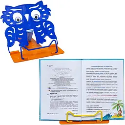 Підставка для книг №4 "Сова" 631569 Irbis пластикова, в пакеті (4820098991365) Микс