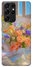 Чохол Demsky Яскравий букет для Samsung Galaxy S21 Ultra