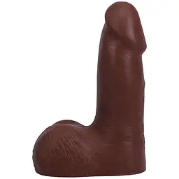 Фалоімітатор Doc Johnson The Realistic Cock ULTRASKYN 5 Inch with Balls, 13.3 см - мініатюра 2