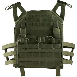 Плитоноска Kombat UK Buckle-tek Spec-ops Jump Plate Carrier Оливковий (1000-kb-btsojpc-olgr)