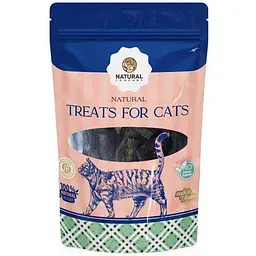 Ласощі для котів Natural снеки з яловичиною куркою та льоном 35 г