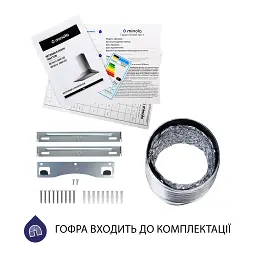 Витяжка купольна Minola HK 5614 BL 1000 LED - мініатюра 10