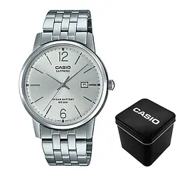 Чоловічий годинник Casio MTS-110D-7A Сріблястий ( AT1141-0119 )