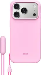 Чехол Beats Kickstand Case с MagSafe и Camera Control Apple iPhone 17 Pro (MGY84) Pebble Pink
