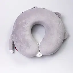 Подушка для шиї Yiwu Kitty U-подібна HP-56-11G сіра з ефектом пам'яті (memory foam) - мініатюра 2
