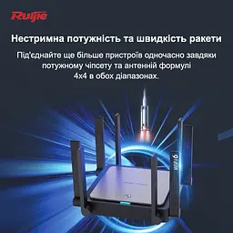 Бездротовий маршрутизатор Ruijie Reyee RG-EW3200GX PRO - мініатюра 7