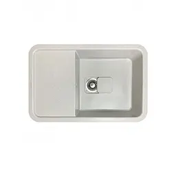 Кухонна мийка Adamant EXISTENCE old stone 775x505x190 мм, з крилом 77,5 см - мініатюра 2