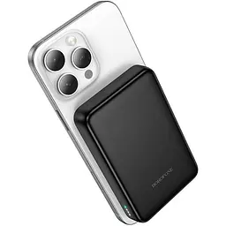 Зовнішній акумулятор Borofone BJ82A Magnetic 10000mAh 22.5W Black [161219] - мініатюра 4