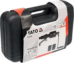 Вороток з редуктором YATO квадрат 1.2 швидкості F=4200 Нм L=330 мм (YT-0782) - мініатюра 4