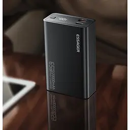 Зовнішній акумулятор для ноутбука Essager EDY65-LD01-Z 20000 mAh 65W (EDY65-LD01-Z) - мініатюра 3