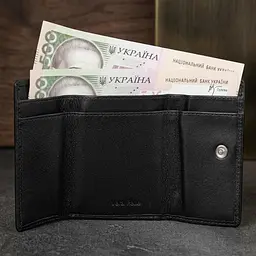 Жіночий гаманець Tony Perotti натуральна шкіра Cortina 5056 nero (90260) чорний - мініатюра 5