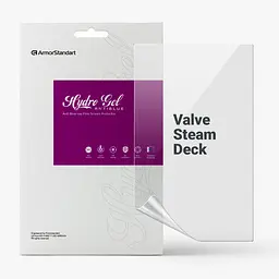 Гідрогелева захисна плівка Valve Steam Deck, Anti-Blue, прозора, протиударна, захист від синього світла, відновлення від подряпин, стійка до подряпин, проста установка, ArmorStandart (ARM69509)
