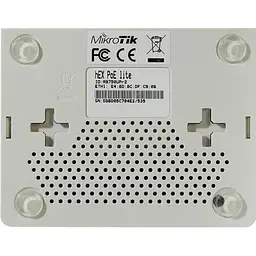 Маршрутизатор (роутер) MikroTik hEX PoE lite (RB750UPr2) [137443] - мініатюра 4