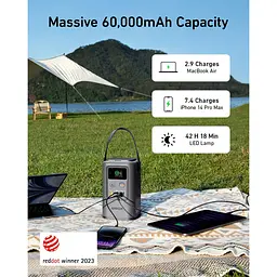 УМБ Anker 548 60000mAh 87W Gray (A1294062) - мініатюра 2