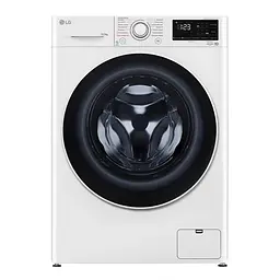 Пральна машина LG фронтальна, 10,5кг, 1400, A+++, 57см, дисплей, пара, інвертор, білий (F4V3RS0WW)