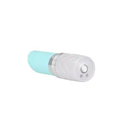 Вібратор для клітора Pillow Talk Lusty Luxurious Flickering Massager 9.4 см бірюзовий - мініатюра 4