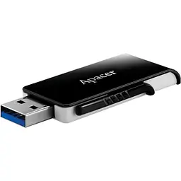 USB флеш-накопичувач Apacer AH350 64GB USB-A 3.0 Black (AP64GAH350B-1) [40398]