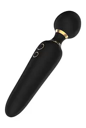 Вібромасажер Dreamtoys Elite Dual Wand Vibe, 23 см (чорний) - мініатюра 4